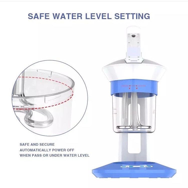 2 In 1 Facial Sauna Ozone And Steam, Professional Aromatherapy Facial Steamer, Nano Iconic Steaming Machine 2 In 1 Facial Sauna Ozone And Steam, Professional Aromatherapy Facial Steamer, Nano Iconic Steaming Machine